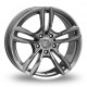 Cerchi in lega 2DRV WH29 8.5x19 Daytona Grey Full Painted