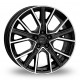 Cerchi in lega 2DRV WH34 9.0x20 Black Full Machined