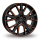 Cerchi in lega 2DRV WH34 8.0x18 Black Copper Full Machined