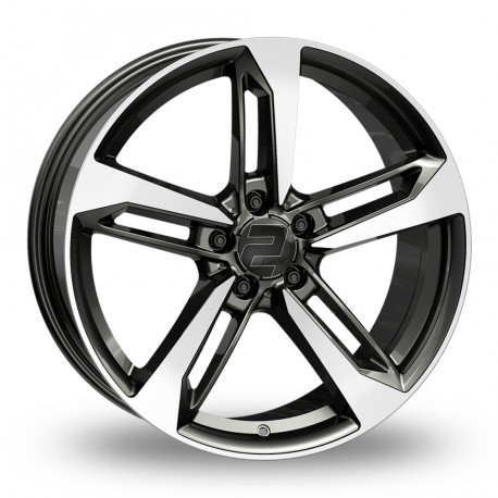 Cerchi in lega 2DRV WH36 8.0x18 Dark Gunmetal Full Machined