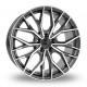 Cerchi in lega 2DRV WH37 8.0x18 Dark Gunmetal Full Machined