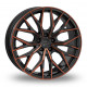 Cerchi in lega 2DRV WH37 8.0x18 Black Copper Full Machined
