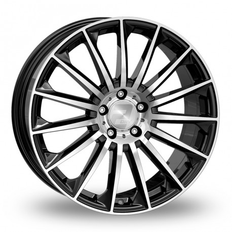 Cerchi in lega 2DRV WH39 9.5x22 Black Full Machined