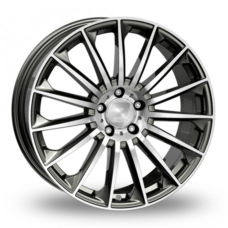 Cerchi in lega 2DRV WH39 9.5x22 Dark Gunmetal Full Machined