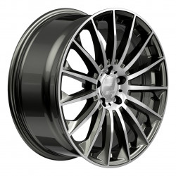 Cerchi in lega 2DRV WH39 8.5x19 Dark Gunmetal Full Painted With Full Machined Lip