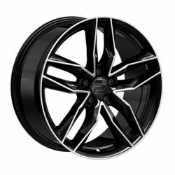Cerchi in lega 2DRV WH40 8.0x19 Black Full Machined