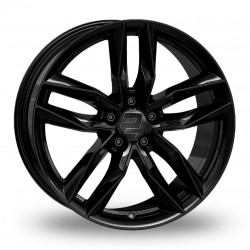 Cerchi in lega 2DRV WH40 7.5x18 Black Glossy Painted