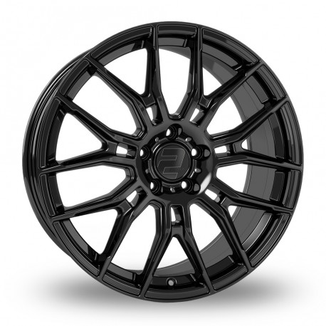 Cerchi in lega 2DRV WH42 8.5x20 Black Glossy Painted