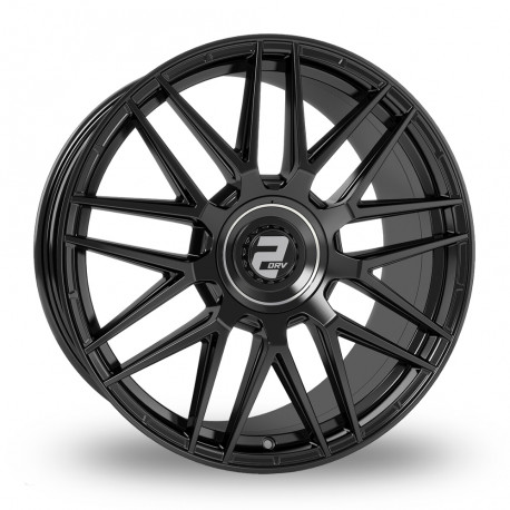 Cerchi in lega 2DRV WH43 8.0x18 Black Glossy Painted