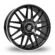 Cerchi in lega 2DRV WH43 8.0x18 Black Glossy Painted With Full Machined Lip