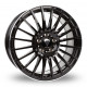 Cerchi in lega Axxion AX5 8.5x19 Glossy Black With Full Machined Lip