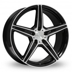 Cerchi in lega Axxion AX7 8.5x19 Black Full Machined