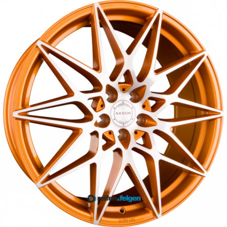 Cerchi in lega Axxion AX9 8.5x19 Liquid Copper Full Machined