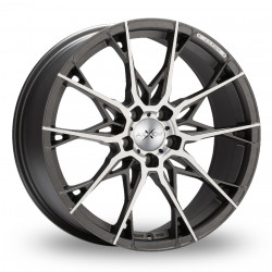 Cerchi in lega Axxion X1 8.5x19 Daytona Grey Full Machined