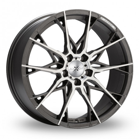 Cerchi in lega Axxion X1 8.5x19 Daytona Grey Full Machined