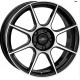 Cerchi in lega Axxion X2 7.0x17 Black Full Machined