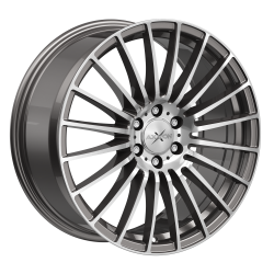 Cerchi in lega Axxion AX5 8.0x18 Daytona Grey Full Machined
