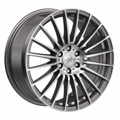 Cerchi in lega Axxion AX5 9.0x20 Daytona Grey Full Machined
