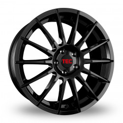 Cerchi in lega TEC-Speedwheels AS2 8.0x18 Schwarz-Glanz