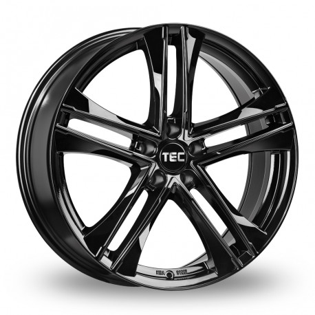 Cerchi in lega TEC-Speedwheels AS4 6.5x16 Schwarz-Glanz