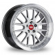 Cerchi in lega TEC-Speedwheels GT EVO 8.0x18 Hyper-Silber-Hornpoliert