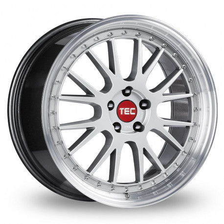 Cerchi in lega TEC-Speedwheels GT EVO 8.0x18 Hyper-Silber-Hornpoliert