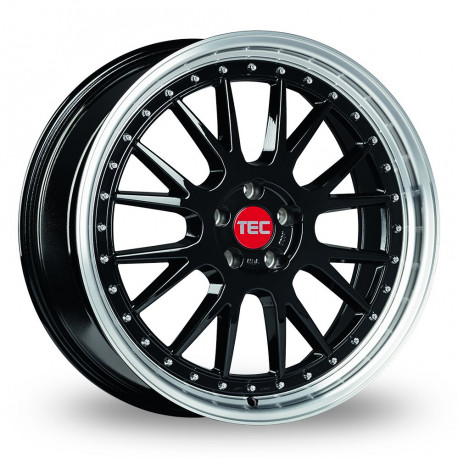 Cerchi in lega TEC-Speedwheels GT EVO 10.0x20 Schwarz-Glanz-Hornpoliert