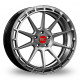 Cerchi in lega TEC-Speedwheels GT8 8.5x19 Hyper-Silber