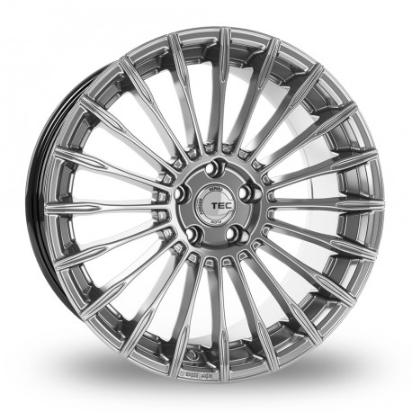 Cerchi in lega TEC-Speedwheels GT5 9.0x20 Hyper-Silber