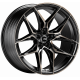 Cerchi in lega TEC-Speedwheels GT9 8.0x19 Schwarz-Matt-Frontpoliert Shadow Edition