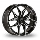 Cerchi in lega TEC-Speedwheels GT9 9.0x21 Schwarz-Glanz-Frontpoliert