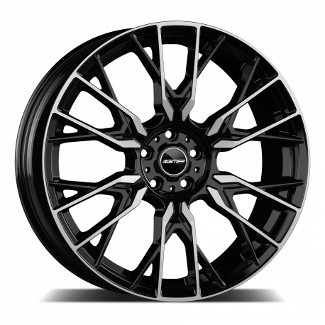 Cerchi in lega GMP FENDER 9.0x22 Black Diamond