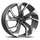 Cerchi in lega GMP REBEL 9.0x22 Matt Anthracite Diamond