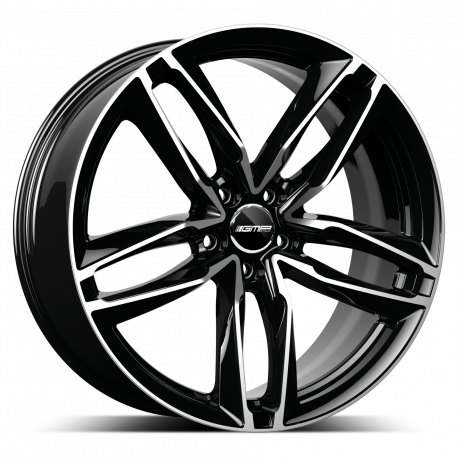Cerchi in lega GMP ATOM 9.0x21 Black Diamond