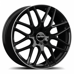 Cerchi in lega GMP BERGHEM 9.5x21 Black Diamond Lip