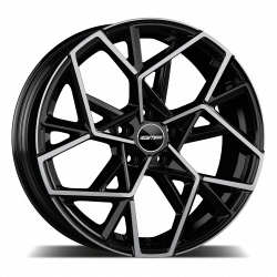 Cerchi in lega GMP CARTESIO 8.0x19 Black Diamond
