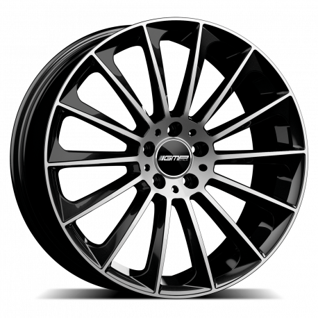 Cerchi in lega GMP STELLAR 8.5x19 Black Diamond