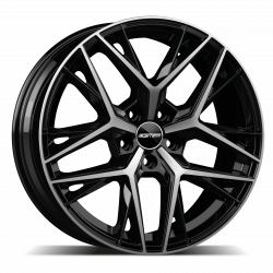 Cerchi in lega GMP LUNICA 7.5x18 Black Diamond