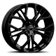 Cerchi in lega GMP MATISSE 7.0x17 Glossy Black