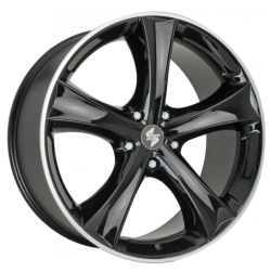 Cerchi in Lega EtaBeta Tettsut 8.0x17 Black Polished