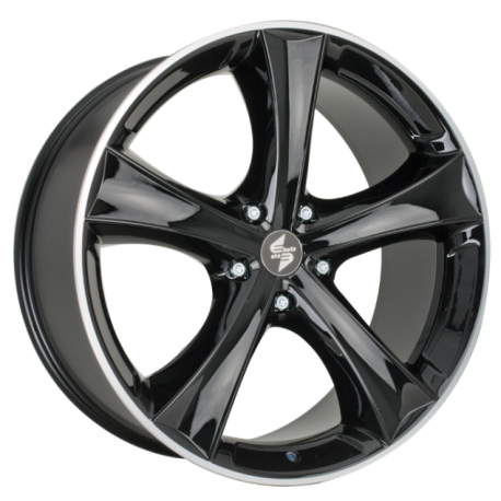 Cerchi in Lega EtaBeta Tettsut 8.0x17 Black Polished