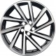 Golf 2017 R 8.0x18 Black Pol