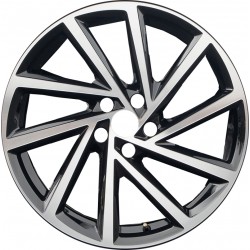 Golf 2017 R 8.0x18 Black Pol