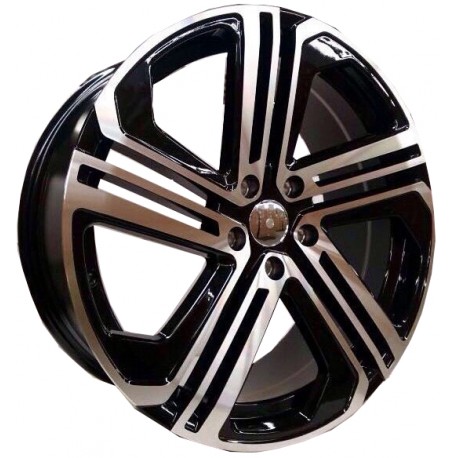 Golf R 400 7.5x17 Black Pol