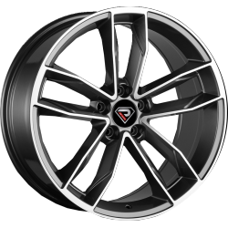 New S5 8.5x19 Black Pol