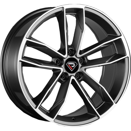 New S5 8.5x19 Black Pol