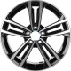 2017 GT TDI 8.0x19 Black Polished