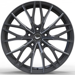 Barracuda Project Three 8.5x19 Matt Black