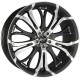 Barracuda Tzunamee 7.5x17 Matt Black Polished