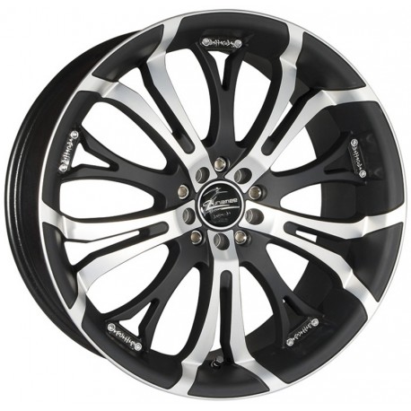 Barracuda Tzunamee 7.5x17 Matt Black Polished